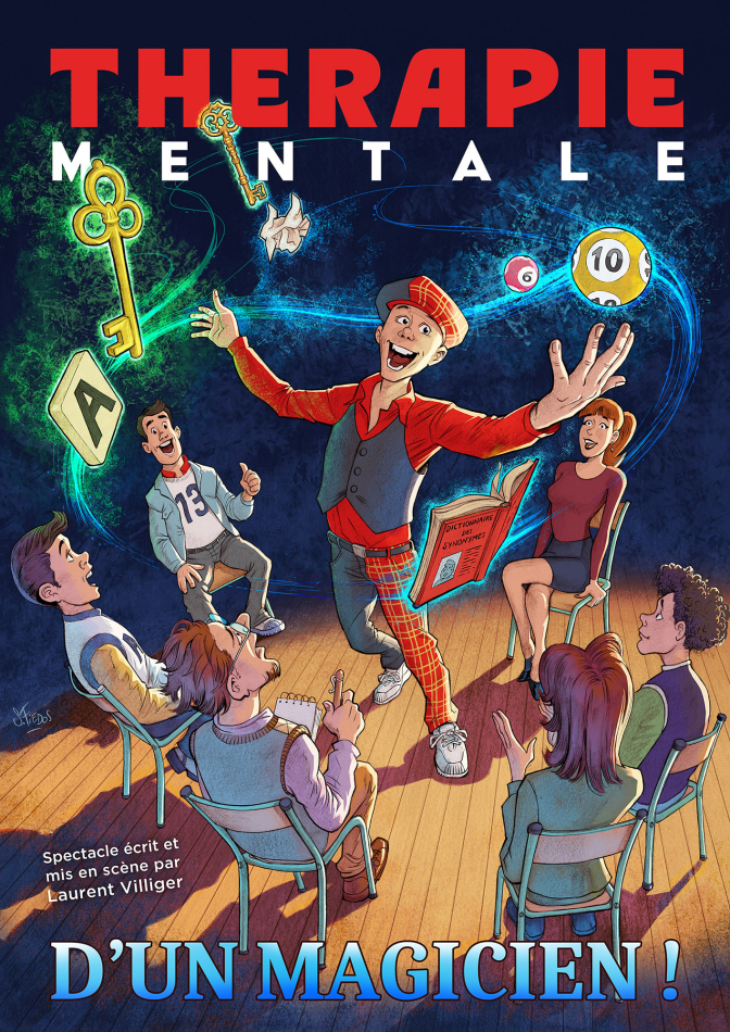 Thérapie mentale d'un magicien